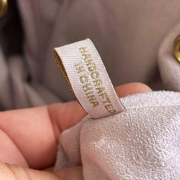 Kooba Sienna Dark Brown Leather Whip Stitched Embossed Floral Shoulder Bag EUC - Picture 13 of 16